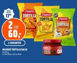 Coop Obs MAARUD TORTILLA/SALSA tilbud