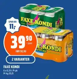 Coop Obs FAXE KONDI tilbud