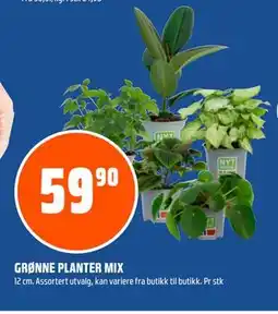 Coop Obs GRØNNE PLANTER MIX tilbud