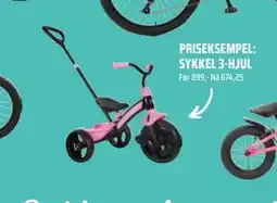 Coop Obs SYKKEL 3-HJUL tilbud