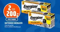 Coop Obs BATTERIER ENERGIZER tilbud
