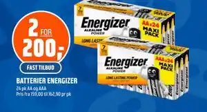 Coop Obs BATTERIER ENERGIZER tilbud