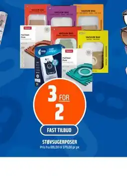 Coop Obs STØVSUGERPOSER tilbud