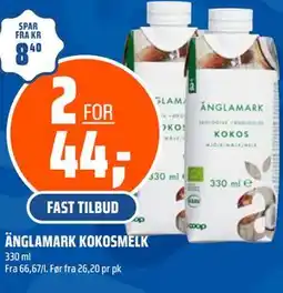 Coop Obs ÄNGLAMARK KOKOSMELK tilbud