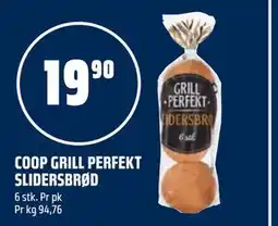 Coop Obs COOP GRILL PERFEKT SLIDERSBRØD tilbud