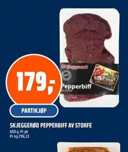 Coop Obs SKJEGGERØD PEPPERBIFF AV STORFE tilbud