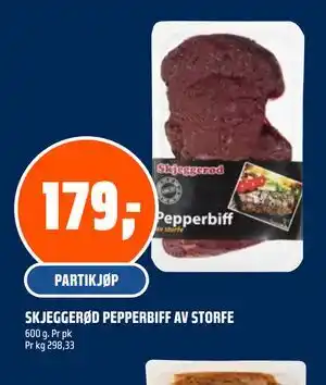 Coop Obs SKJEGGERØD PEPPERBIFF AV STORFE tilbud