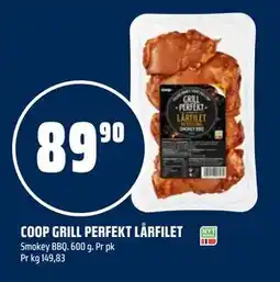 Coop Obs COOP GRILL PERFEKT LÅRFILET tilbud