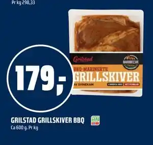 Coop Obs GRILSTAD GRILLSKIVER BBQ tilbud