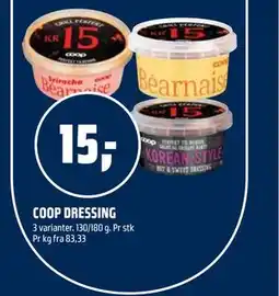 Coop Obs COOP DRESSING tilbud