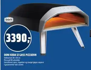Coop Obs OONI KODA 12 GASS PIZZAOVN tilbud