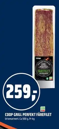 Coop Obs COOP GRILL PERFEKT FÅREFILET tilbud