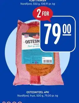 Rema 1000 OSTESNITZEL 4PK tilbud