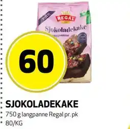 Bunnpris SJOKOLADEKAKE tilbud
