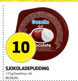 Bunnpris SJOKOLADEPUDDING tilbud