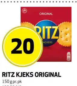 Bunnpris RITZ KJEKS ORIGINAL tilbud