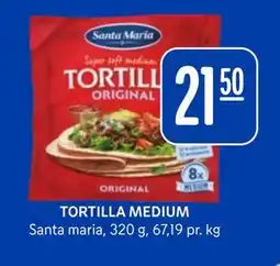 Rema 1000 TORTILLA MEDIUM tilbud