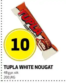 Bunnpris TUPLA WHITE NOUGAT tilbud