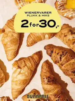 Bunnpris WIENERVARER PLUKK & MIKS tilbud