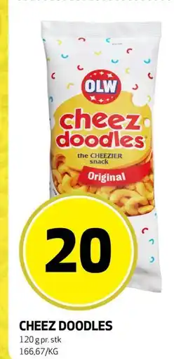 Bunnpris CHEEZ DOODLES tilbud