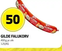 Bunnpris GILDE FALUKORV tilbud