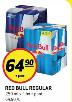 Bunnpris RED BULL REGULAR tilbud
