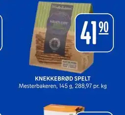 Rema 1000 KNEKKEBRØD SPELT tilbud