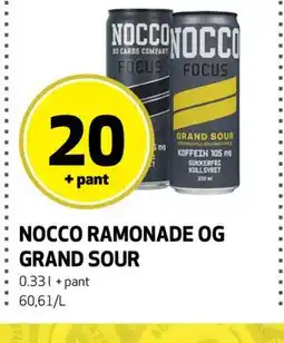 Bunnpris NOCCO RAMONADE OG GRAND SOUR tilbud