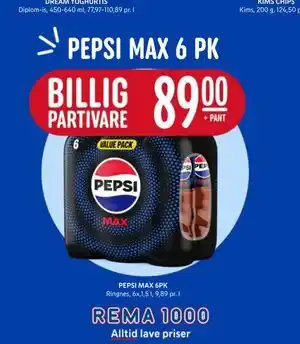 PEPSI MAX 6 PK
