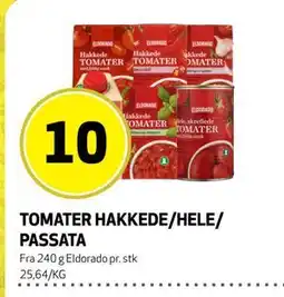 Bunnpris TOMATER HAKKEDE/HELE/PASSATA tilbud