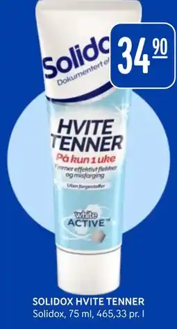 Rema 1000 SOLIDOX HVITE TENNER tilbud
