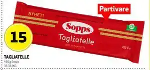 Bunnpris TAGLIATELLE tilbud