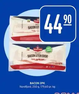 Rema 1000 BACON 2PK tilbud
