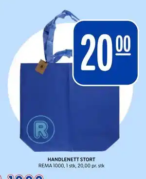 Rema 1000 HANDLENETT STORT tilbud