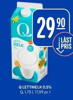 Rema 1000 Q LETTMELK 0.5% tilbud