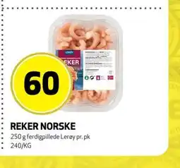 Bunnpris REKER NORSKE tilbud