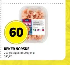 Bunnpris REKER NORSKE tilbud