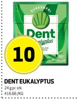 Bunnpris DENT EUKALYPTUS tilbud