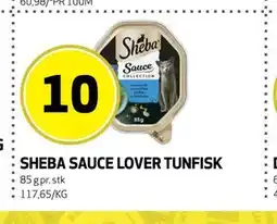 Bunnpris SHEBA SAUCE LOVER TUNFISK tilbud