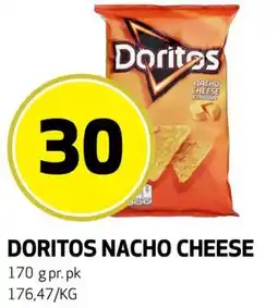 Bunnpris DORITOS NACHO CHEESE tilbud