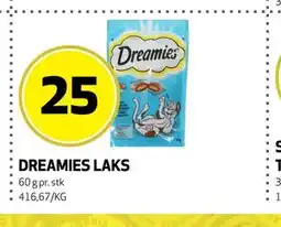Bunnpris DREAMIES LAKS tilbud