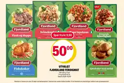 Coop Extra Utvalgt Fjordland ferdigmat tilbud