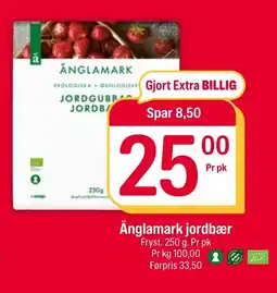 Coop Extra Änglamark jordbær tilbud