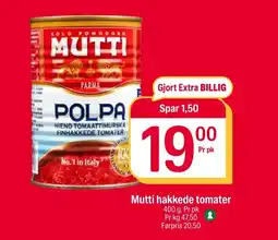 Coop Extra Mutti hakkede tomater tilbud