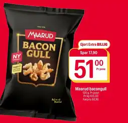 Coop Extra Maarud bacongull tilbud