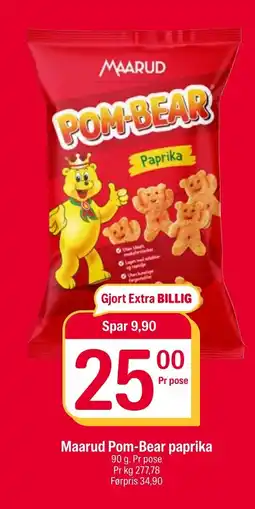 Coop Extra Maarud Pom-Bear paprika tilbud