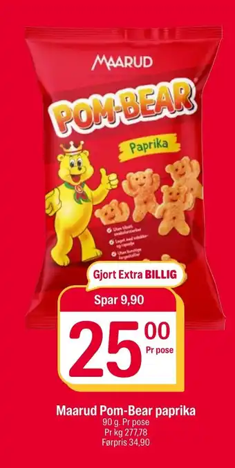 Coop Extra Maarud Pom-Bear paprika tilbud