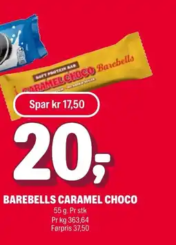Coop Extra Barebells caramel choco tilbud