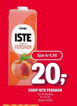 Coop Extra Coop iste fersken tilbud
