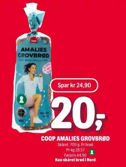 Coop Extra Coop amalies grovbrød tilbud